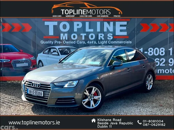 Audi A4 Saloon, Diesel, 2016, Grey