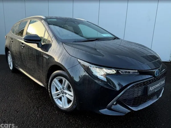 Toyota Corolla Estate, Petrol Hybrid, 2022, Black