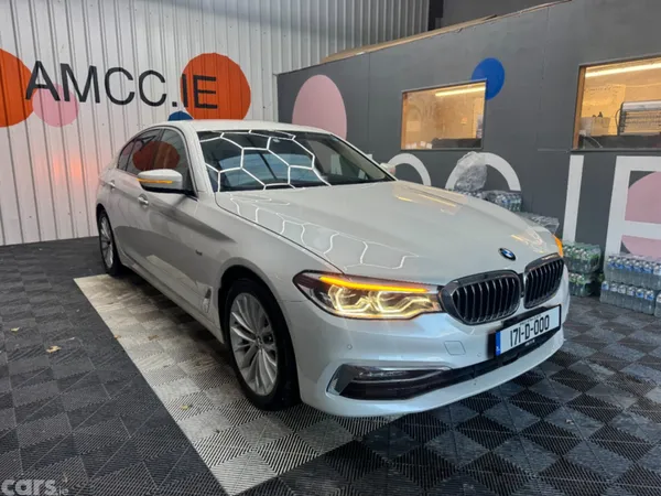 BMW 5-Series Saloon, Diesel, 2017, White