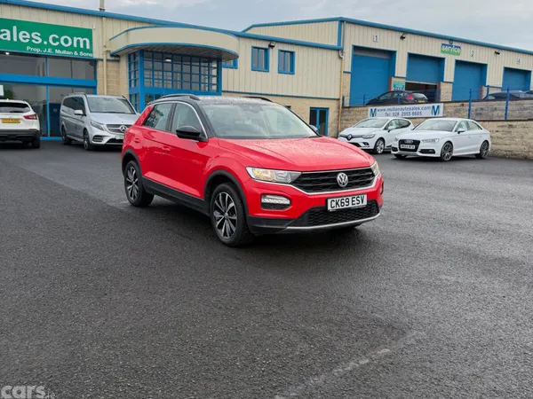 Volkswagen T-Roc SUV, Diesel, 2019, Red