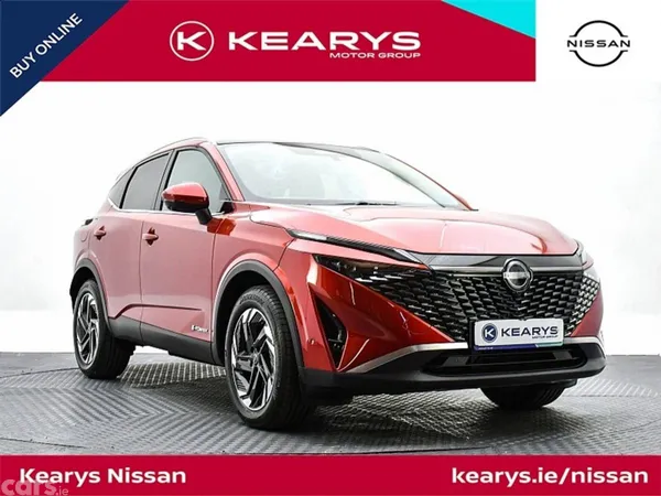 Nissan Qashqai SUV, Petrol Hybrid, 2026, Red