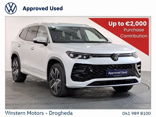 Volkswagen Tayron Estate, Petrol Plug-in Hybrid, 2026, White