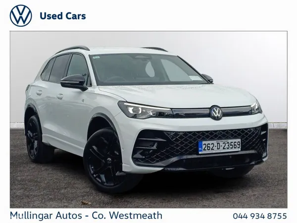 Volkswagen Tiguan SUV, Petrol Plug-in Hybrid, 2026, White