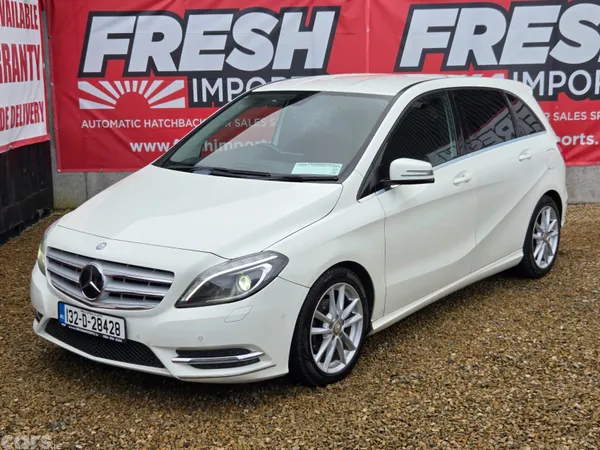 Mercedes-Benz B-Class Hatchback, Petrol, 2013, White