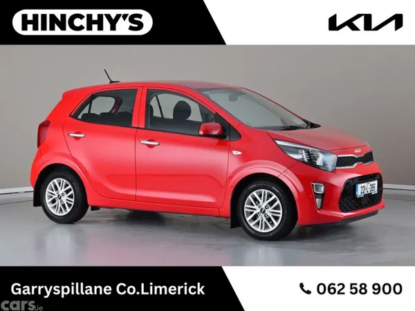 Kia Picanto Hatchback, Petrol, 2022, Red