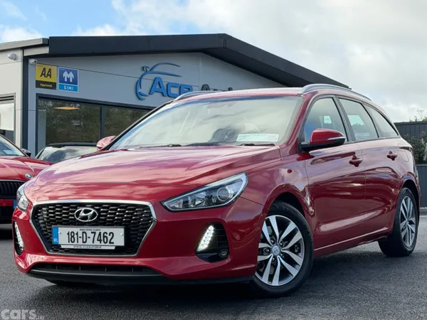 Hyundai i30 Estate, Diesel, 2018, Red