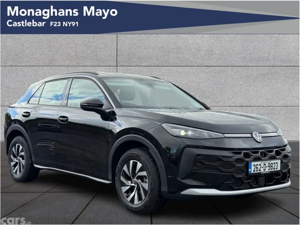 Volkswagen T-Roc SUV, Petrol, 2026, Black