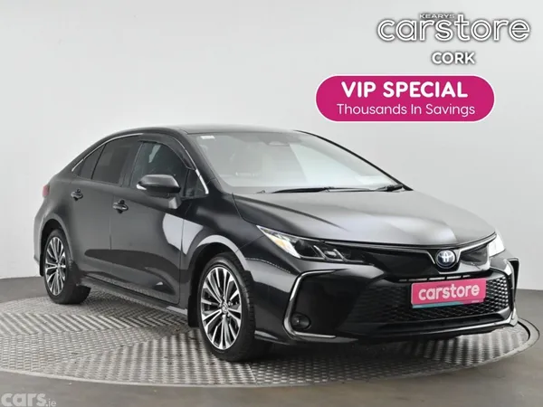 Toyota Corolla Saloon, Petrol Hybrid, 2025, Black