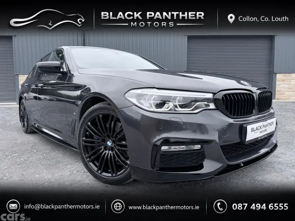 BMW 5-Series Saloon, Petrol Plug-in Hybrid, 2017, Grey