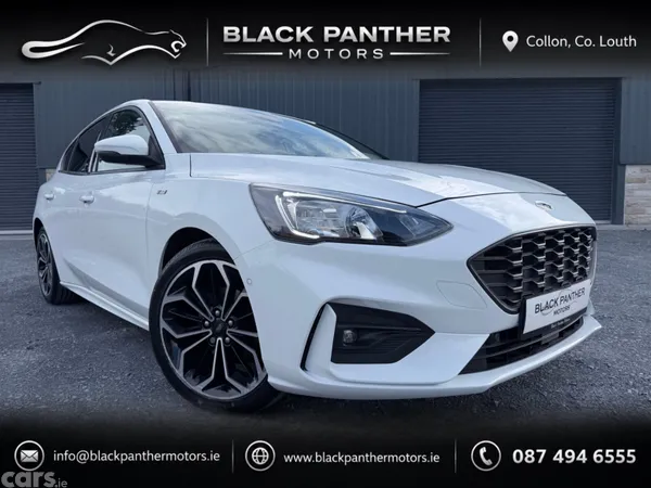 Ford Focus Hatchback, Petrol Hybrid, 2022, White