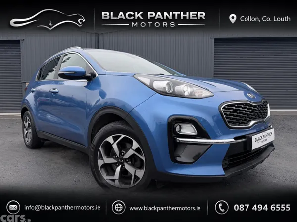 Kia Sportage SUV, Diesel, 2019, Blue