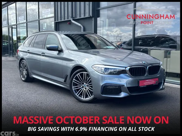 BMW 5-Series Estate, Diesel, 2020, Grey