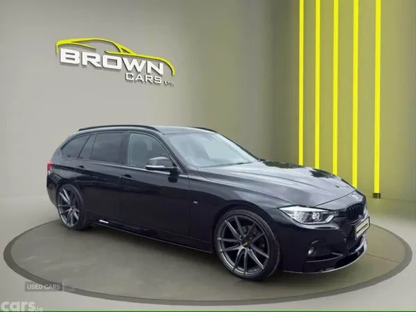 BMW 3-Series Estate, Diesel, 2019, Black