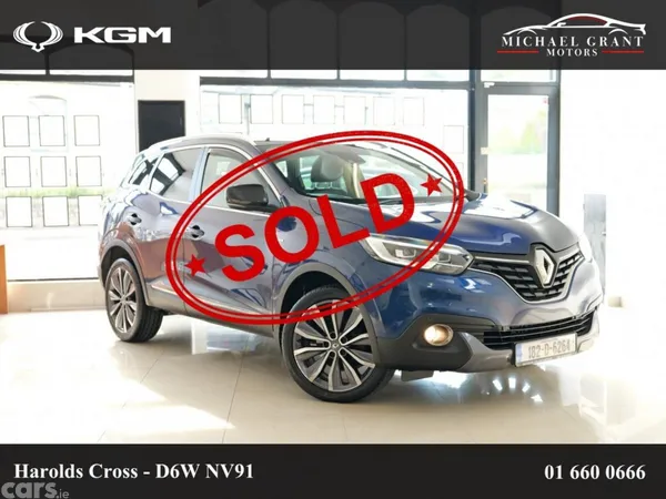 Renault Kadjar SUV, Diesel, 2018, Blue