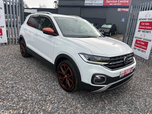 Volkswagen T-Cross SUV, Petrol, 2020, White