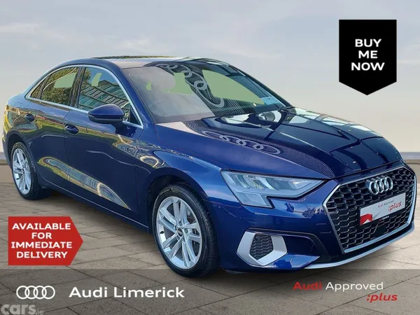 Audi A3 Saloon, Petrol, 2021, Blue