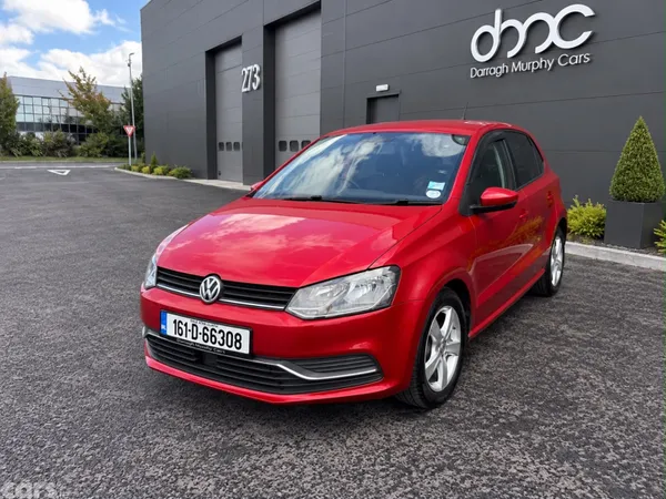 Volkswagen Polo Hatchback, Petrol, 2016, Red