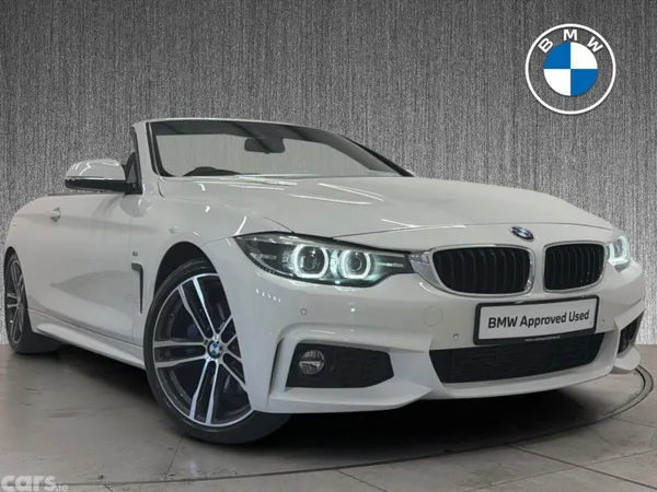 BMW 4-Series Convertible, Diesel, 2017, White