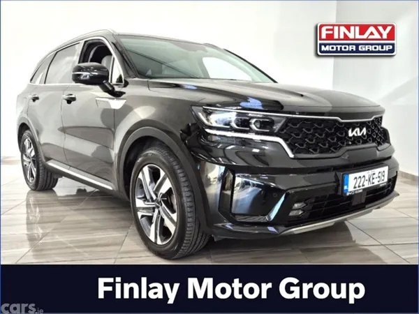 Kia Sorento SUV, Petrol Plug-in Hybrid, 2022, Black