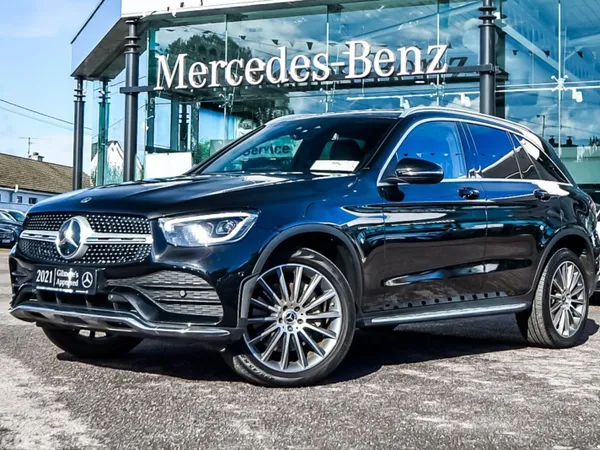 Mercedes-Benz GLC SUV, Diesel Plug-in Hybrid, 2021, Black