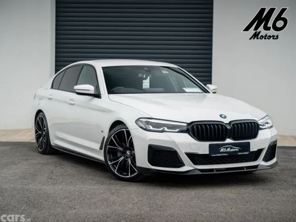 BMW 5-Series Saloon, Diesel, 2021, White