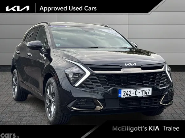 Kia Sportage MPV, Petrol Plug-in Hybrid, 2024, Black