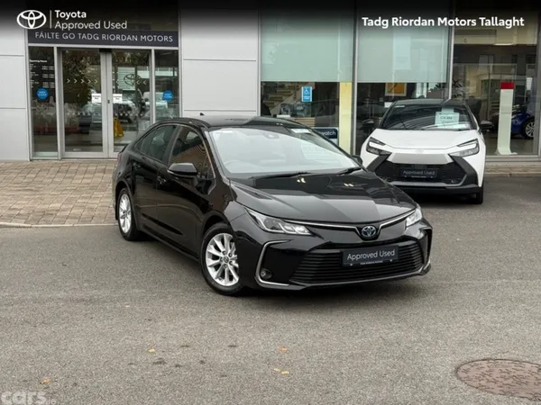 Toyota Corolla Saloon, Petrol Hybrid, 2023, Black