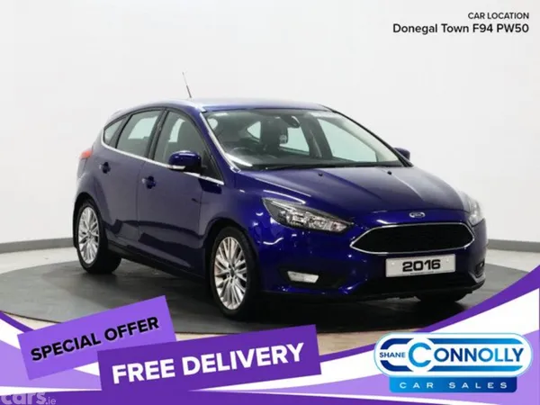 Ford Focus Hatchback, Diesel, 2016, Blue
