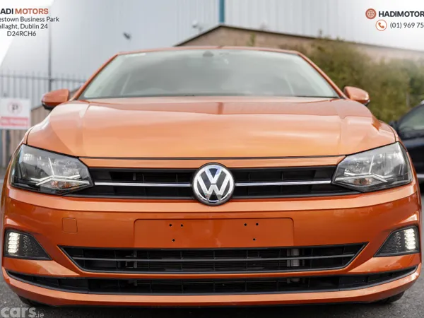 Volkswagen Polo Hatchback, Petrol, 2018, Orange