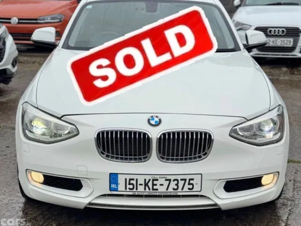 BMW 1-Series Hatchback, Petrol, 2015, White