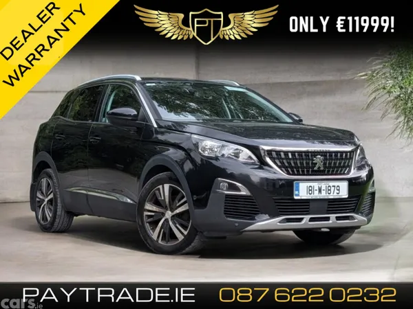 Peugeot 3008 MPV, Diesel, 2018, Black