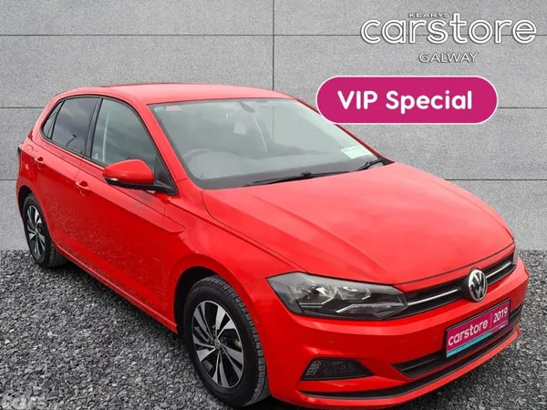Volkswagen Polo Hatchback, Petrol, 2019, Red