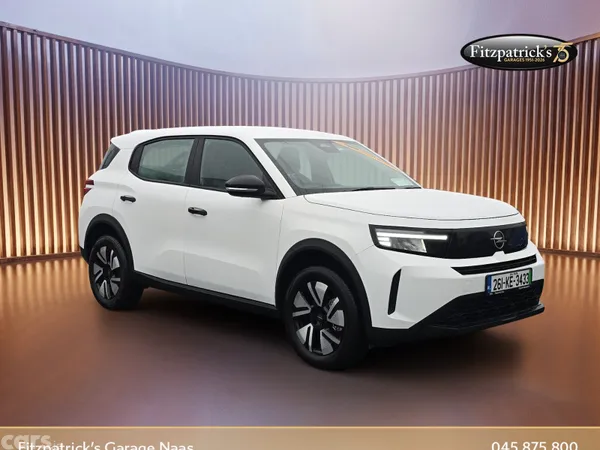 Opel Frontera SUV, Electric, 2026, White