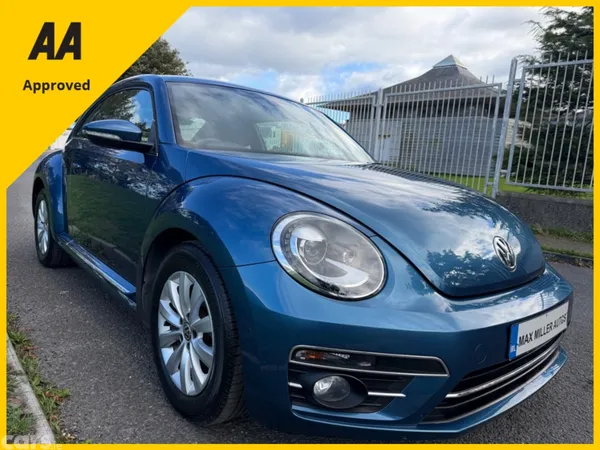 Volkswagen Beetle Hatchback, Petrol, 2017, Blue