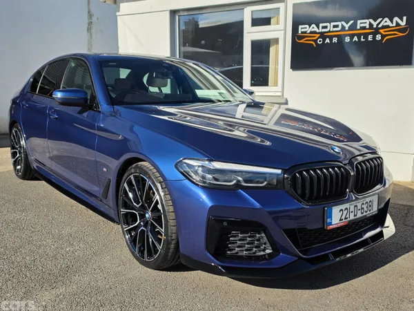 BMW 5-Series Saloon, Diesel, 2022, Blue