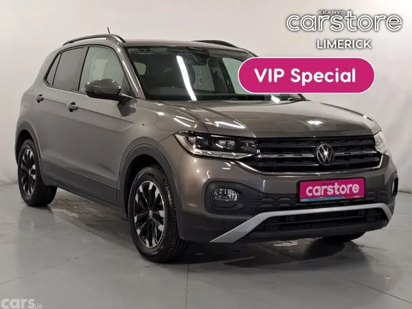 Volkswagen T-Cross Hatchback, Petrol, 2021, Grey