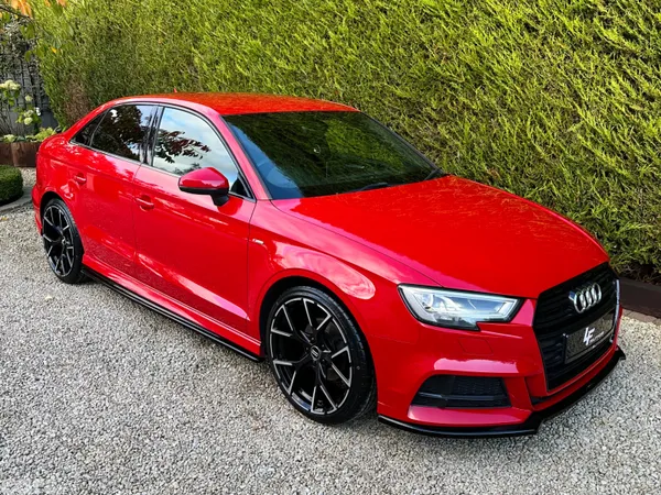 Audi A3 Saloon, Petrol, 2017, Red