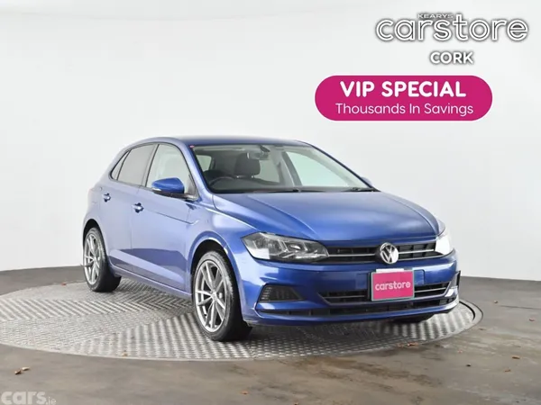 Volkswagen Polo Hatchback, Petrol, 2019, Blue