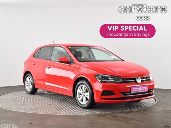 Volkswagen Polo Hatchback, Petrol, 2020, Red