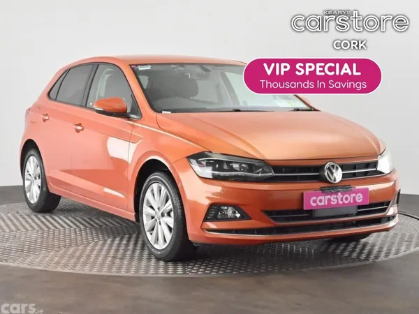Volkswagen Polo Hatchback, Petrol, 2019, Orange