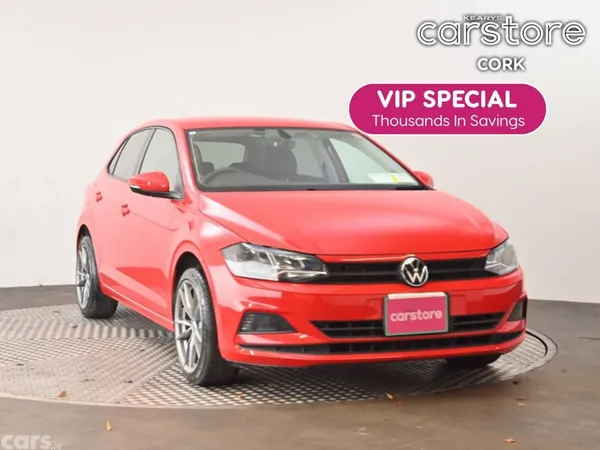 Volkswagen Polo Hatchback, Petrol, 2021, Red