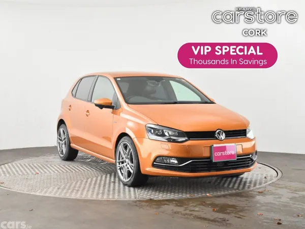 Volkswagen Polo Hatchback, Petrol, 2017, Orange