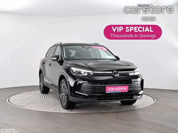 Volkswagen Tiguan SUV, Petrol Hybrid, 2024, Black