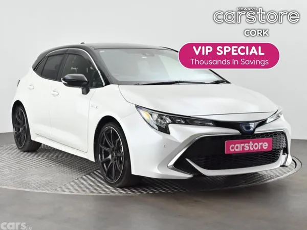 Toyota Corolla Hatchback, Petrol Hybrid, 2019, White