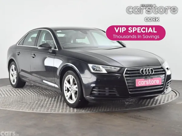 Audi A4 Saloon, Petrol, 2017, Black