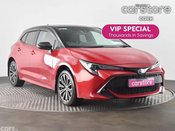 Toyota Corolla Hatchback, Petrol Hybrid, 2019, Red