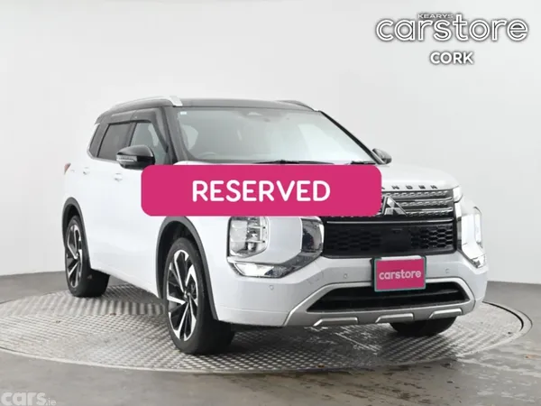 Mitsubishi Outlander SUV, Petrol Plug-in Hybrid, 2023, White