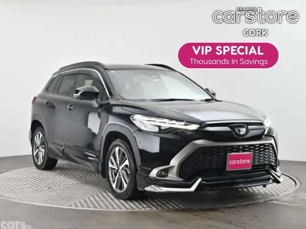Toyota Corolla Cross SUV, Petrol Hybrid, 2023, Black