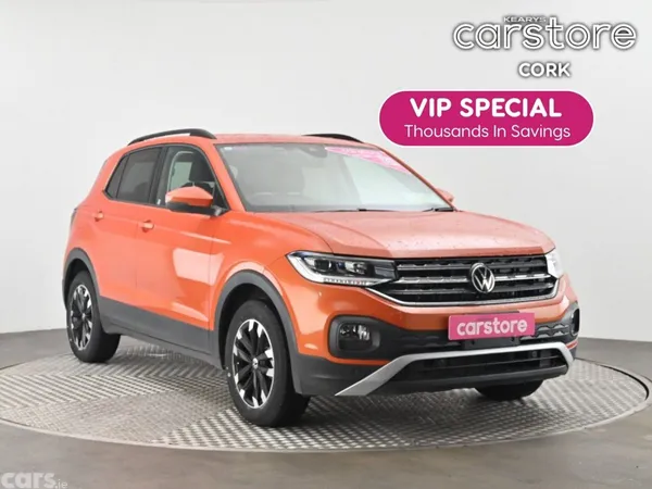 Volkswagen T-Cross SUV, Petrol, 2023, Orange