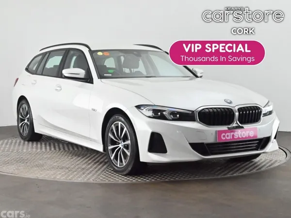 BMW 3-Series Estate, Petrol Plug-in Hybrid, 2023, White